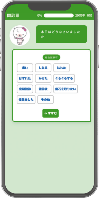 予約受付を最適化