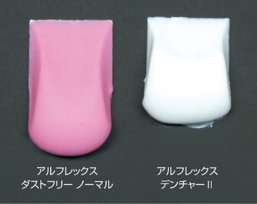 印象材が垂れにくく、面倒な固練りを標準混水比で作製できます。