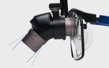 煽り角の微調整が可能