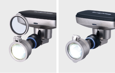 無色のUVキュアリングフィルター（コンポジットフィルター）が付属。