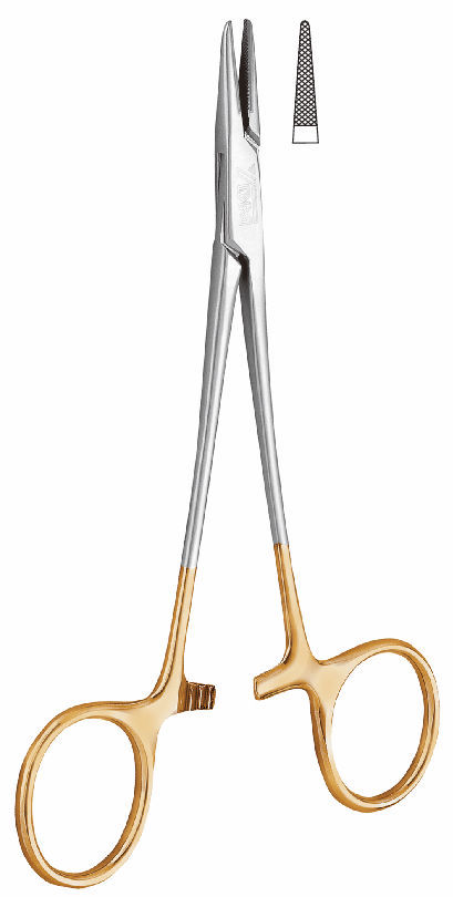 YDM 持針器ヘガール 14510 手術用持針器 - 14510 - YDM - ヘガール式