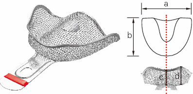 網トレー プレミアム 上顎用 A 19381｜オンラインカタログ internet DO