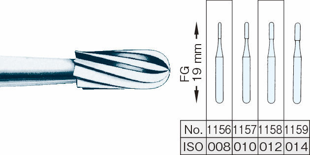 カーバイドバーHP 44．5㎜ 5入 ブリスター ＃1158