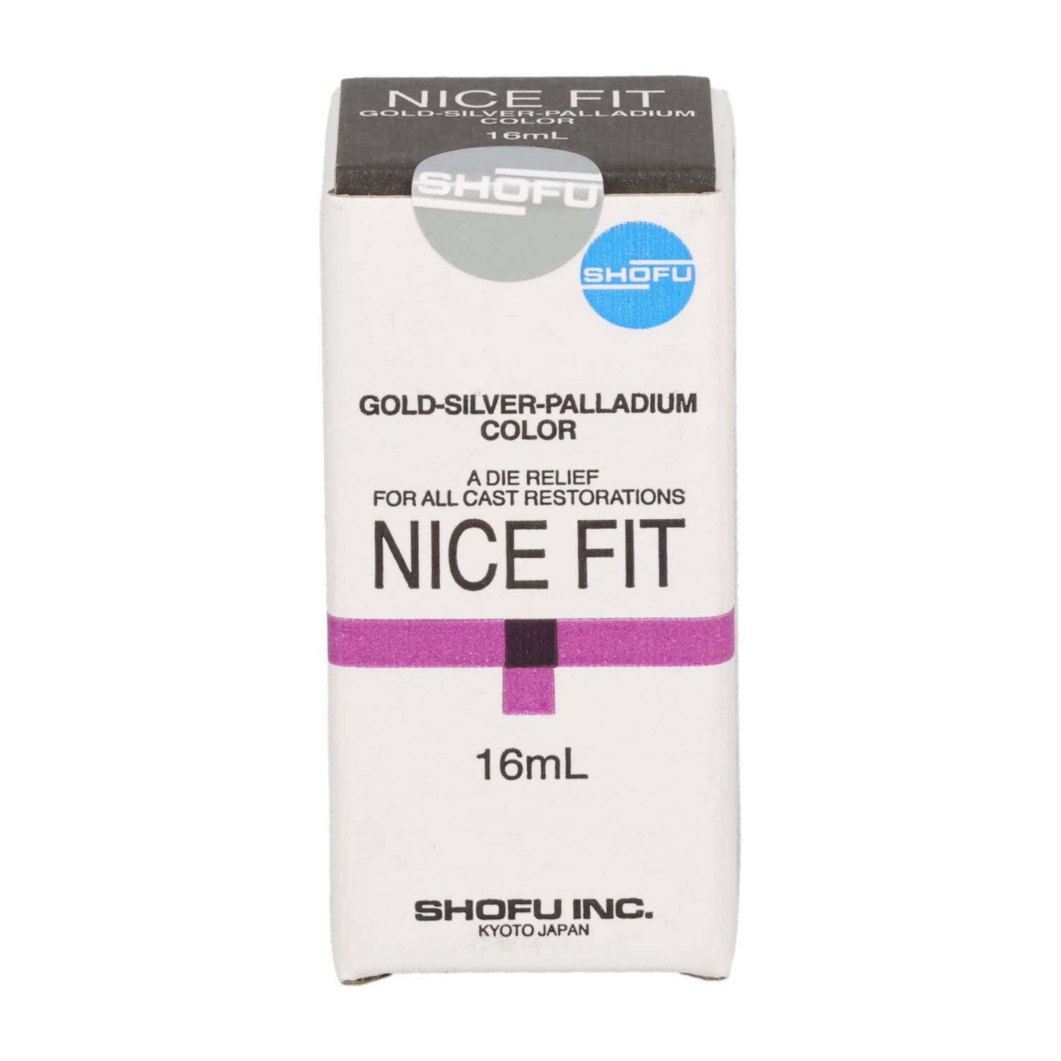 ナイスフィット 金パラシルバーカラー 16mL｜オンラインカタログ