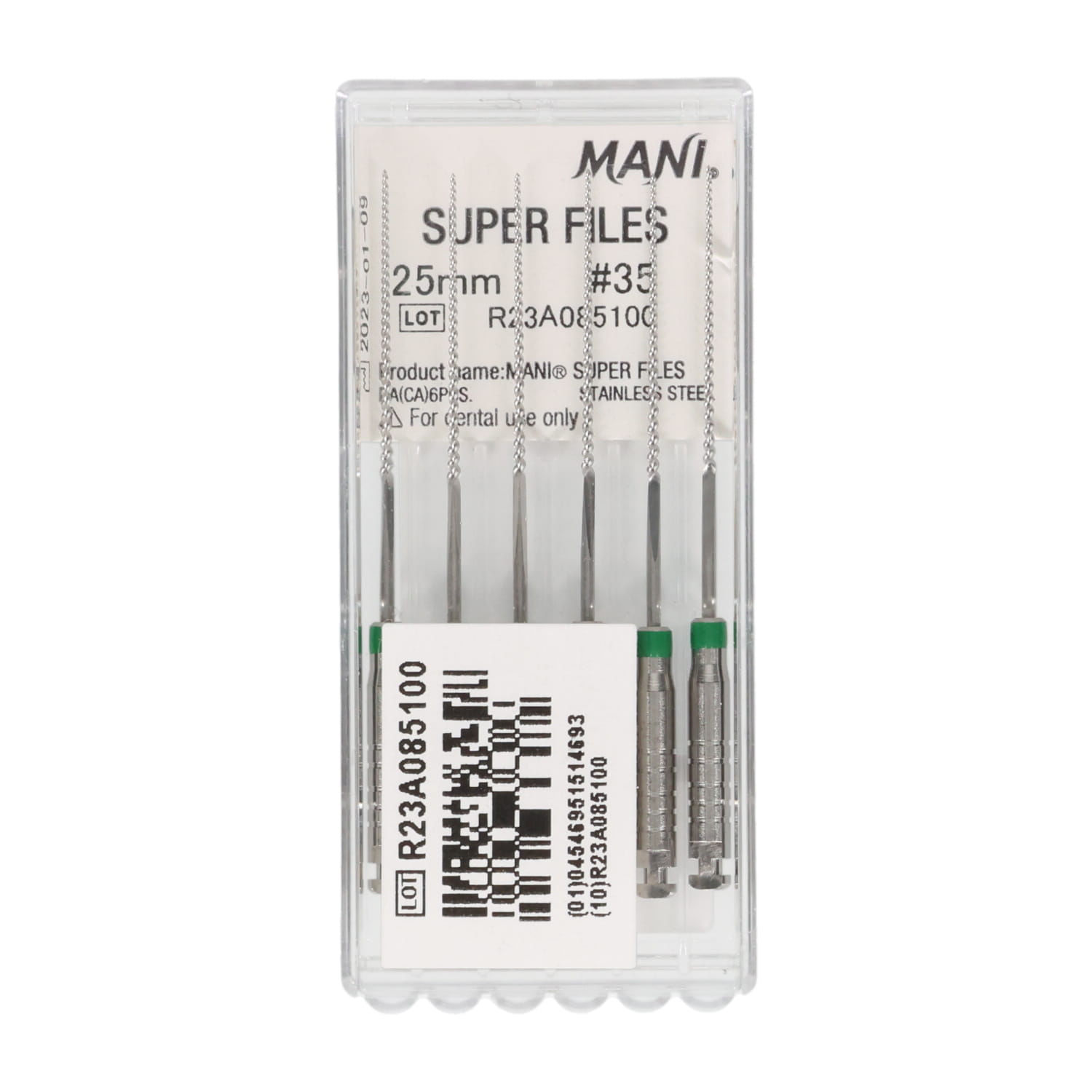 スーパーファイル 通電性なし 25mm 6入 ＃35｜オンラインカタログ