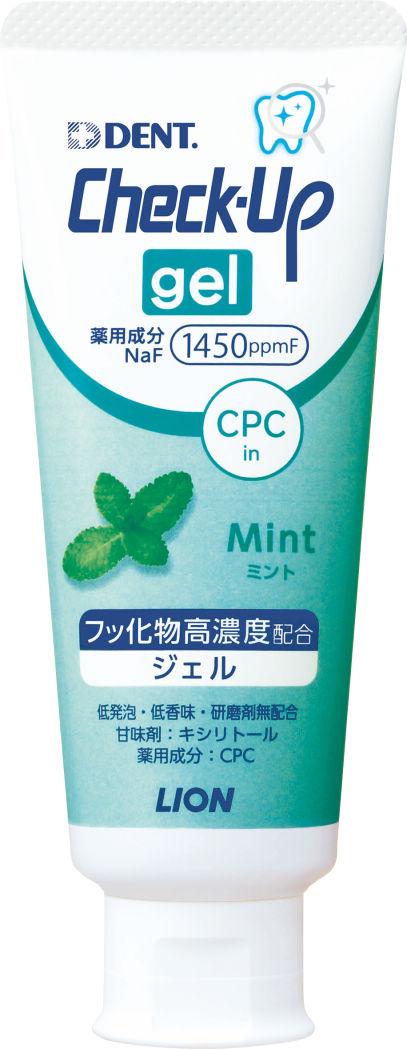 DENT.チェックアップ ジェル ミント 1450ppmF 75g｜オンラインカタログ