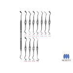 YDM レジン充填形成器　8本セット レジン充填形成器DLC ＃2｜オンラインカタログ internet DO【株式会社